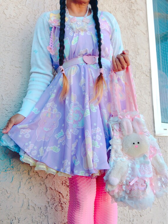 Dreamy Cuties Yume Kawaii Chiffon Yume Kawaii Dress Pastel