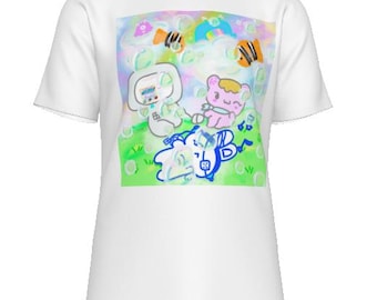 Tenshi Usagi Fruitiger Aero HOME-r Shirt, Kawaii shirt, cute shirt, fruitiger shirt, pastel clothing, cute clothing, kawaii clothing, pastel
