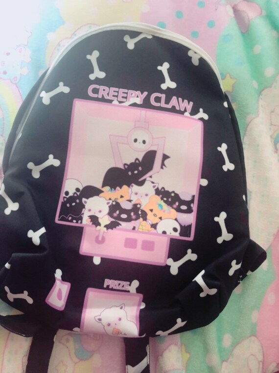 goth mini backpack