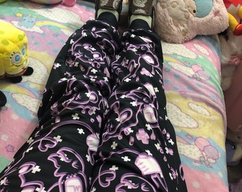 Hurt Bunny Panic Attack Pill   Jogger plush pants, Yami Kawaii Jogger Pants, menhera pants, menhera joggers, menhera clothing, kawaii