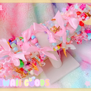Custom bracelet, make your own bracelet, kawaii bracelet, pastel bracelet, ooak bracelet, cute bracelet, custom bracelet, cute