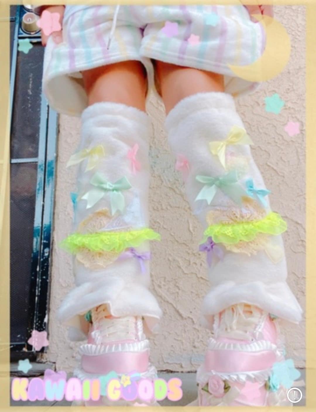 Kawaii Dreamy Leg Warmers Leg Warmers Kawaii Leg Warmers Etsy
