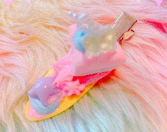 Decoden Dessert Hair clip , kawaii clip, fairykei clip, cute clip, pastel clip