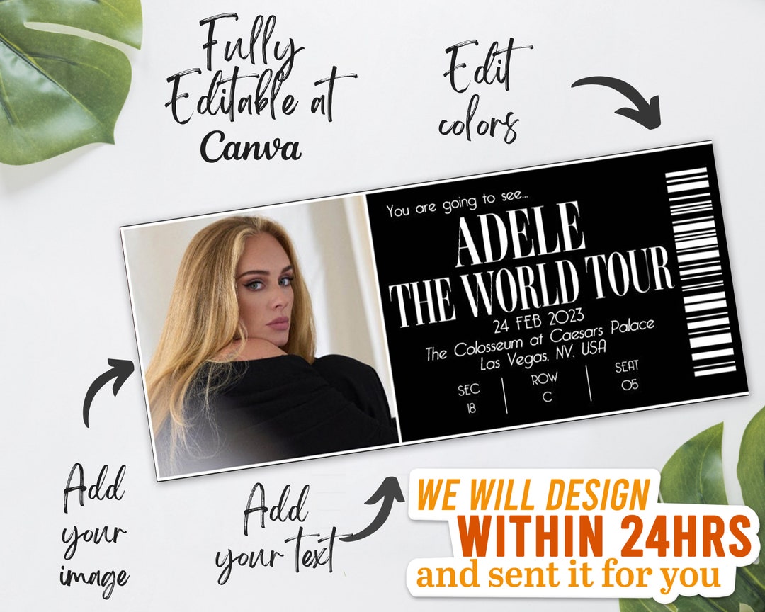 adele world tour nederland tickets