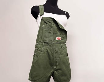 Beautiful ,vintage Zipper Front Johnbull Overalls W27 W28 L33