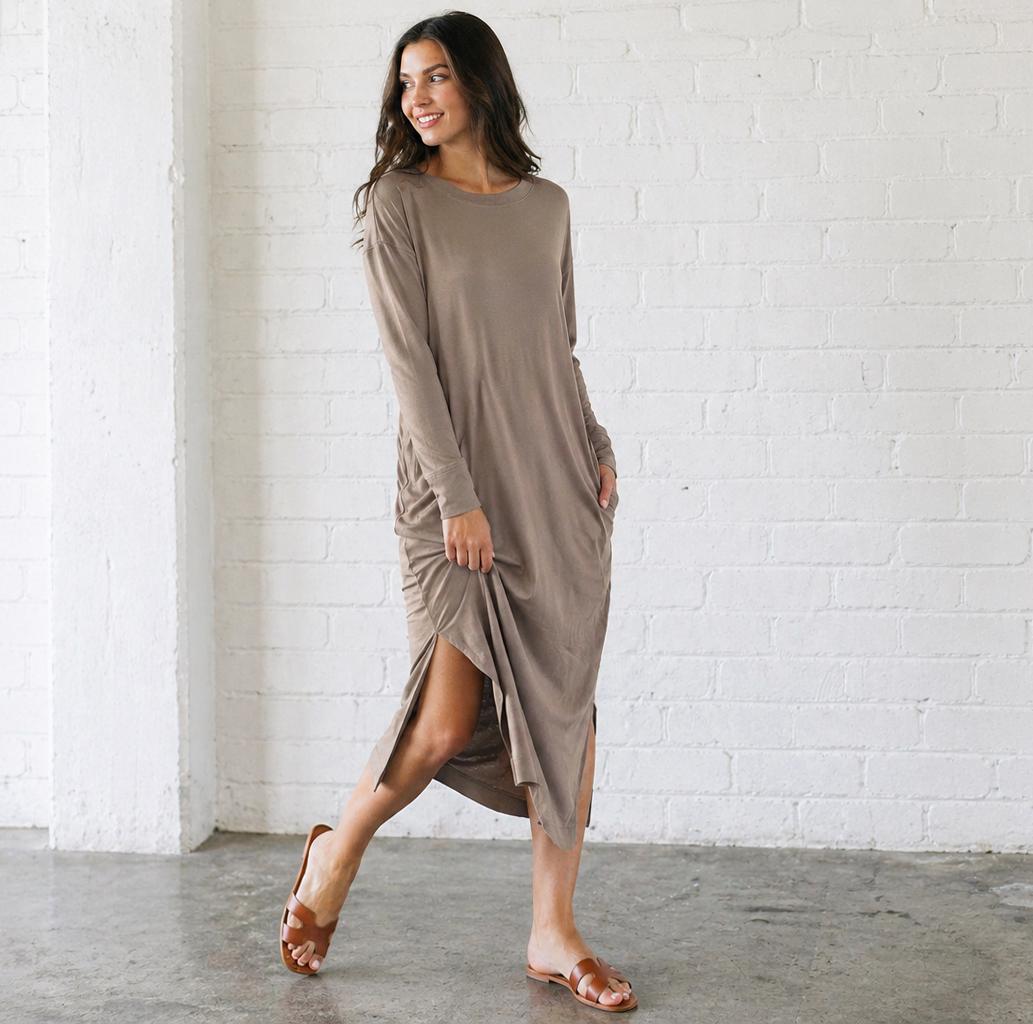 Slit T Shirt Dress - Etsy