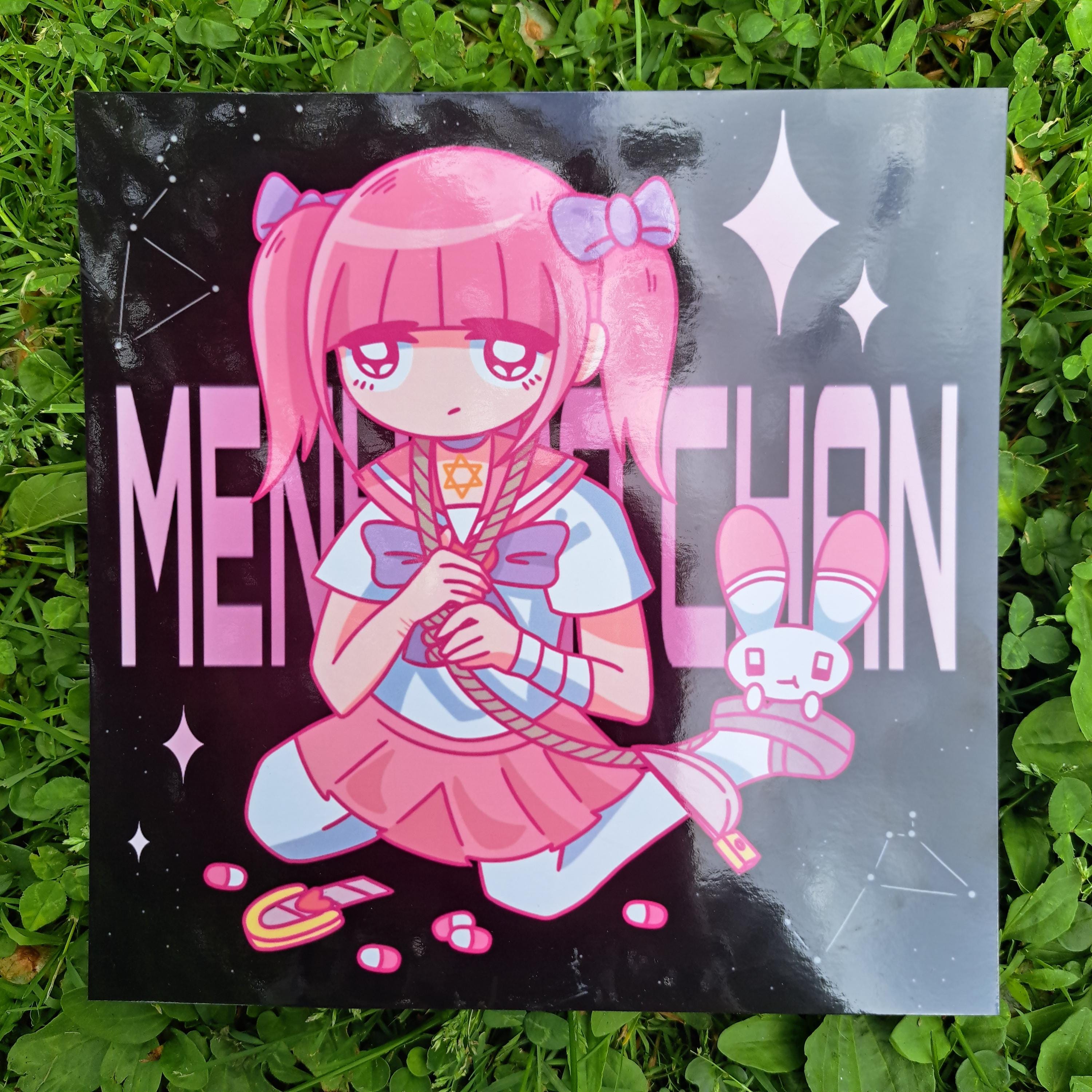 Menhera Chan 21 ×21 Cm Print - Etsy