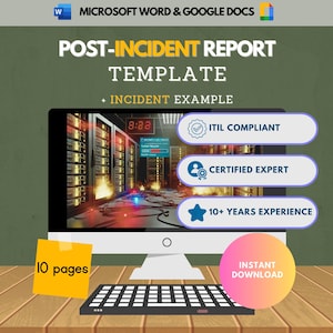 Mall för rapport efter incident | Analys av orsakssamband (DOCX)