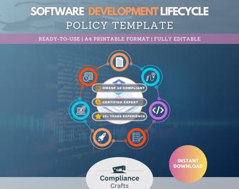 SDLC-beleidssjabloon | Levenscyclus softwareontwikkeling | OWASP Top 10 | NIST-conformiteit | Risicobeheer en kwaliteitsborging