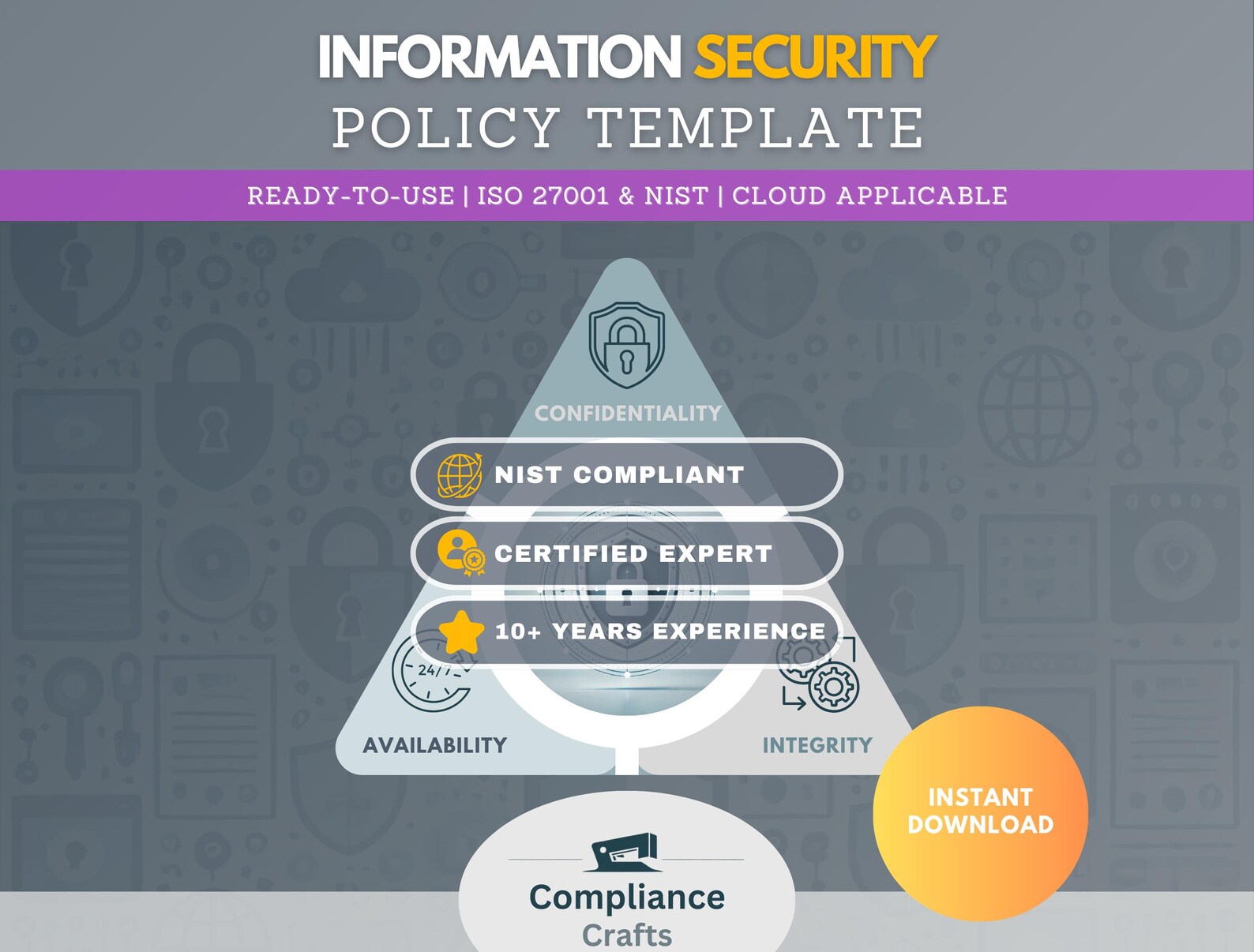 Information Security Policy Template | ISO 27001 and NIST Compliant ...