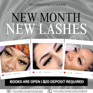September,Lash Deal Flyer, Lash Special Flyer, Lash Sale, Lash Extensions Flyer, back to school Lash Flyer, Lash Appointments Book Now Promo