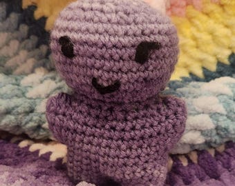 Little purple doll
