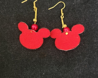 Mickey Mouse hanging earrings