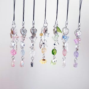 Sanrio Beaded Phone Charms | Matching Cute Keychains | Hello Kitty | My melody | Pochacco | Pompompurin | Keroppi | Cinnamoroll | Gift Ideas