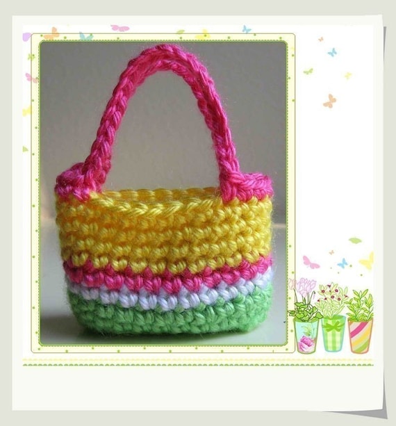 crochet doll purse pattern free