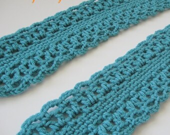 scarf pattern crocheted scarf PATTERN crocheted scarf -- Scarf 17