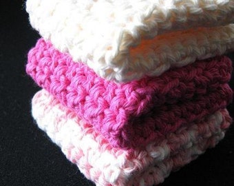 PATTERN  in PDF -- crochet dishcloth very flat dish cloth (Dishcloth 29)