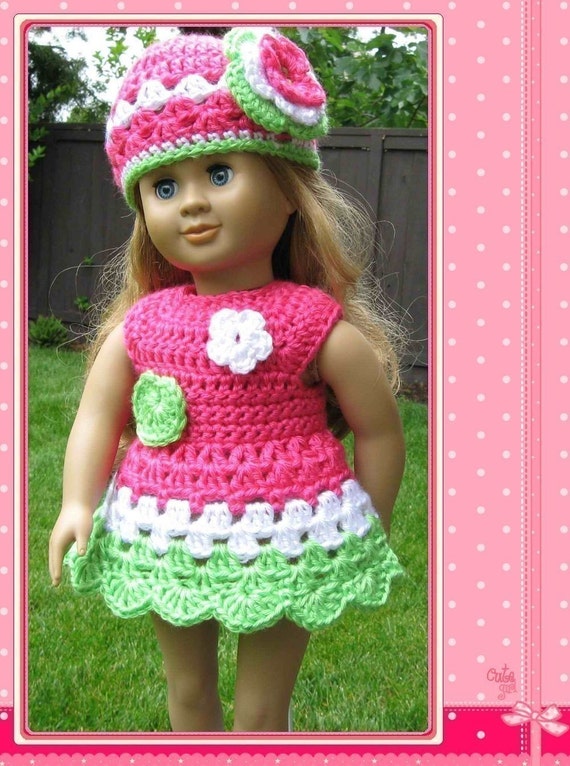 crochet doll clothes for 18 inch dolls
