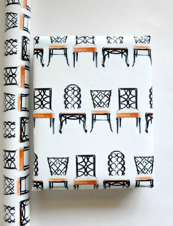 Designer Wrapping Paper Modern Gift Wrap Wrapping Paper | Etsy