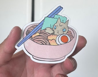 Magnete Ramen Gatto Magnete