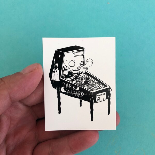 Pinball Stickers Etsy