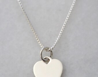 Add a Sterling Silver Heart