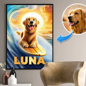 Portrait d'animal de compagnie Disney personnalisé | Portraits personnalisés | Cadeaux pour anniversaire, anniversaire et plus | Art personnalisé pour animaux de compagnie | Téléchargement numérique