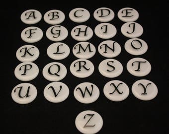 Knobs With Letters Etsy