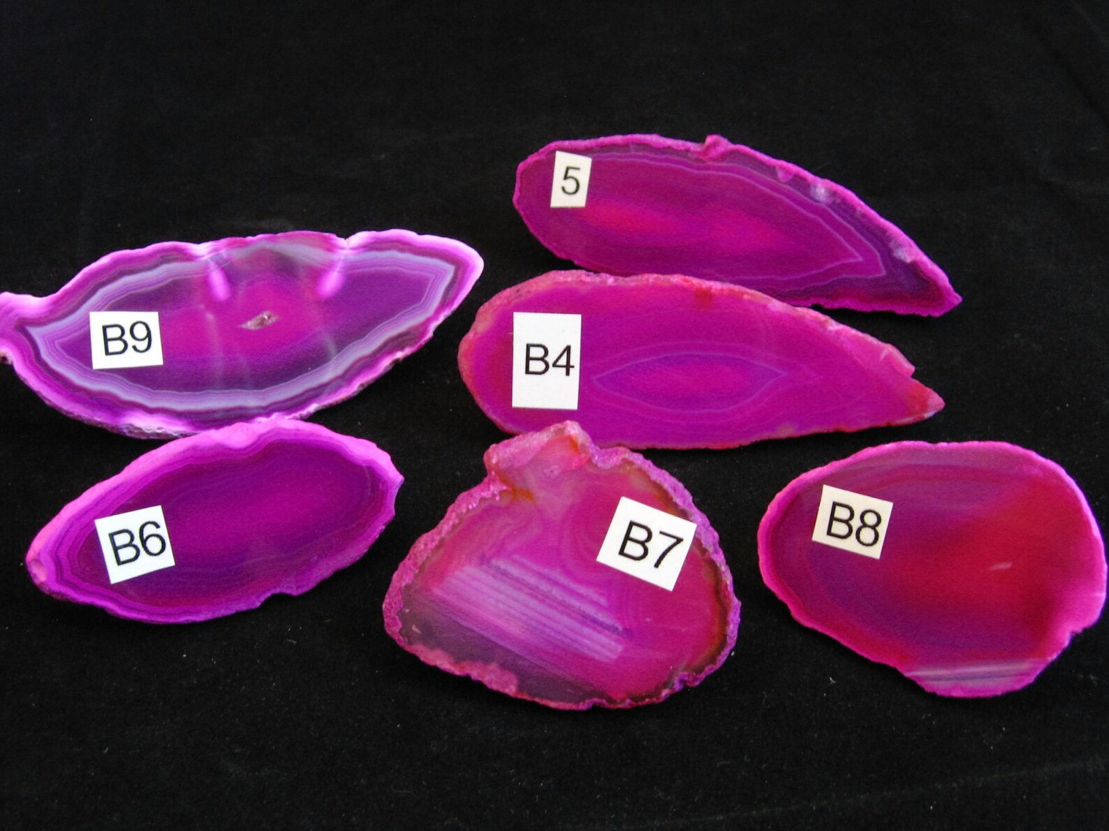Pink Agate Drawer Pulls Sliced Agate Agate Pulls Dresser Etsy