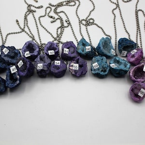 Geode Agate Fan Pull, Stone Light Pull, Half Geode, Ceiling Fan Pull, Agate, Light Pull Chain, Blue, Pink, Purple, Turquoise, Agate 43-66