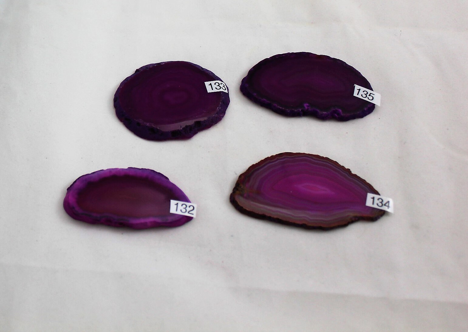 Sliced Pink Agate Drawer Pulls Sliced Agate Agate Pulls Etsy