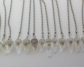 Clear Quartz Crystal, Polished Stone, Crystal Fan Pulls, Quartz, Pink Quartz Fan Pull, Stone Fan Pull, Rock Fan, 15 - 29