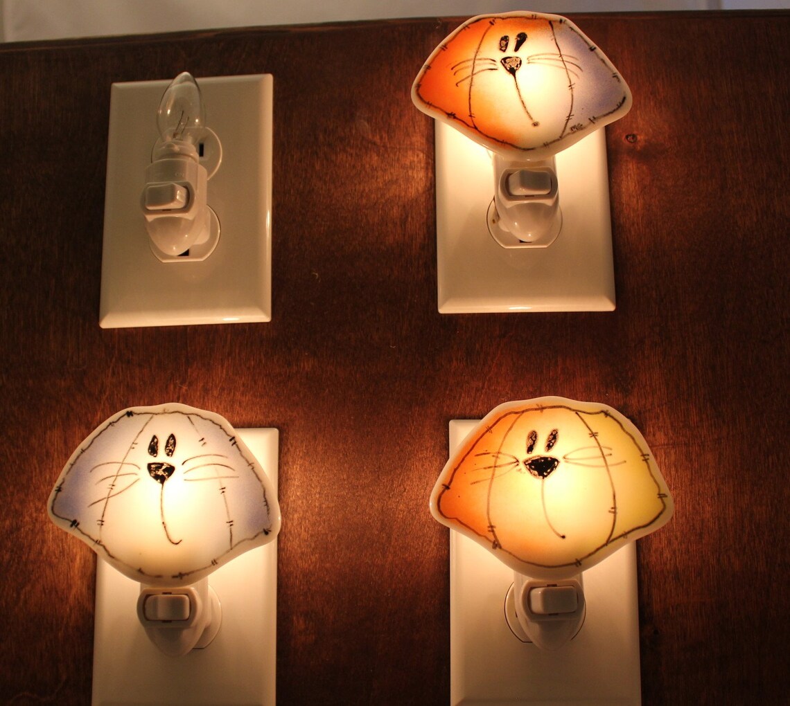 Dog Night Light Puppy Nightlight Night Light Dog Lovers Etsy