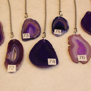 Purple Agate Fan Pull, Agate Fan Pull, Stone Light Pull, Ceiling Fan Pull, Agate, Light Pull Chain, Purple Agate 70-78
