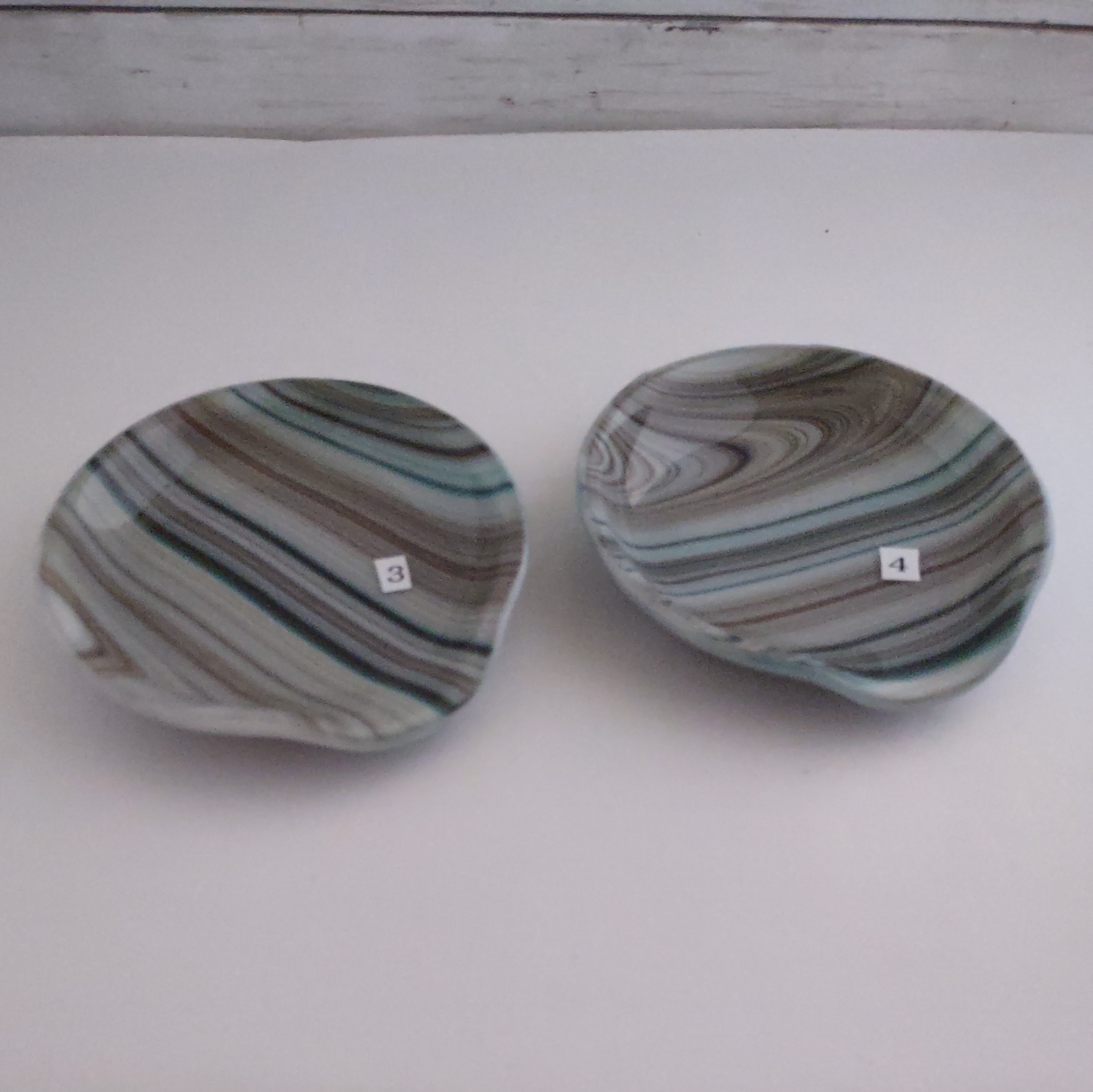 Southwest Colors Spoon Rest, Southwest Round Fused Glass Spoon Rest, Spoon Holder, Southwest Motif, Spoon Rest, Spoonrest 3-4