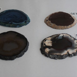 Agate Curtain Tie Back, Pair of Agate Curtain Holder, Stainless Steel Wall-Mount, Robe Hook, Coat Hook Towel Wall Hook, Set1-4