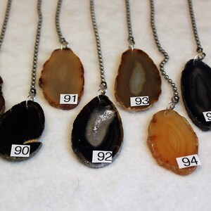 Natural Agate Fan Pull, Stone Light Pull, Ceiling Fan Pull, Agate, Light Pull Chain, Natural Agate 88-97
