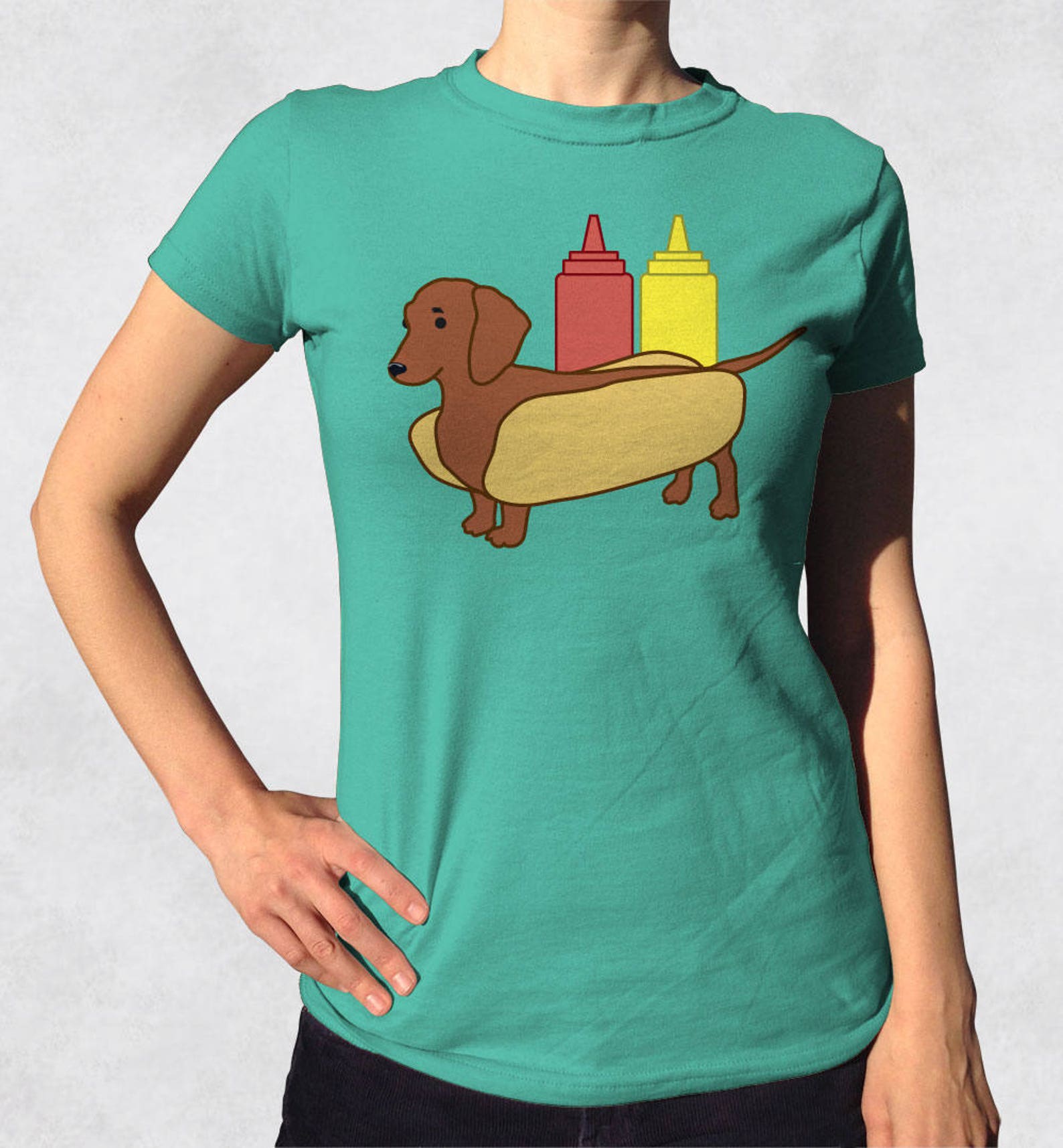 Weenie Dog Shirts
 Weenie Dog Shirt Women s Dachshund Tee Funny Animal Etsy UK