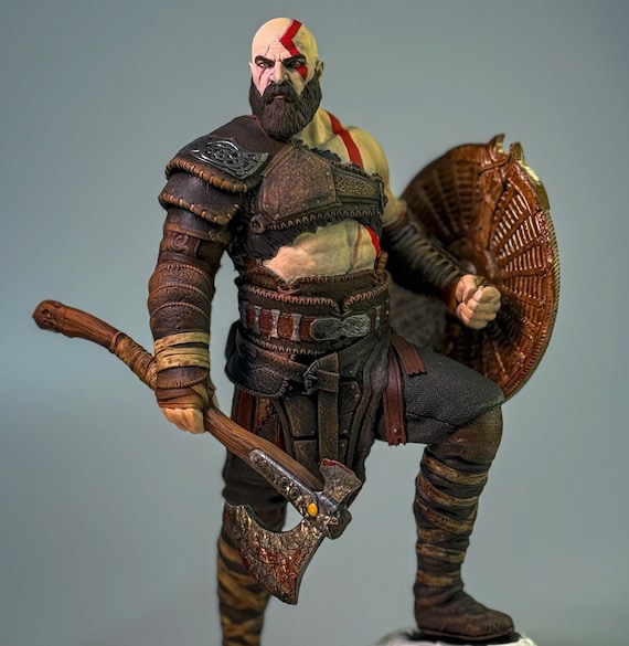 God of War Kratos Figure -3D Printed Figure- 26.5 Cm Collectible