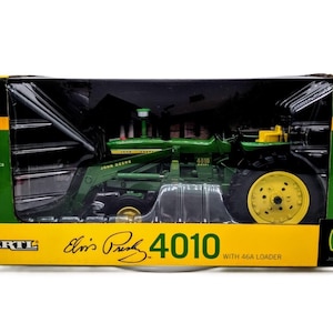 1/16 Ertl Farm Toy John Deere 4010 Prestige Tractor with loader Elvis Presley