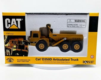 1/50 die-cast metal Caterpillar D350D Articulated Dump Truck Norscot