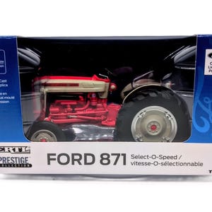 1 16 Ford 871 Select O Speed Tractor With Wide Front