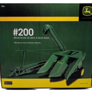 1/16 John Deere #200 2 Row Pull Type Corn Picker