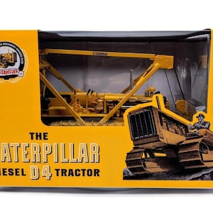 1/16 Caterpillar Cat D4 2T LeTourneau Blade Winch - SpecCast Scale #CUST1432