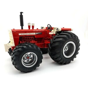 1/16 Ertl Cockshutt 2255 Custom Tractor Balloon Tires No Box.