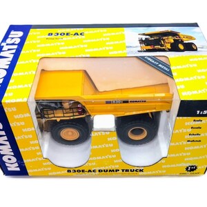 1/50 Komatsu 830E-AC Dump Truck Diecast Model by First Gear image 2