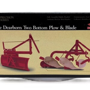 1/16 The Dearborn Two Bottom Plow & Blade Precision Series