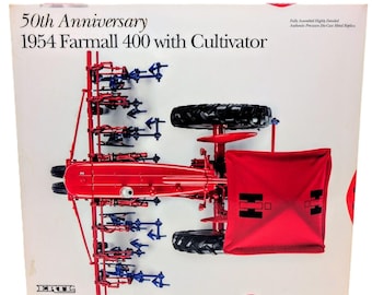 1/16 1954 Farmall 400 Tractor W/ Cultivator 50th Anniversary Edition