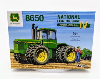 1/32 John Deere 8650 4WD with Front & Rear Duals, 2016 National Farm Toy Show