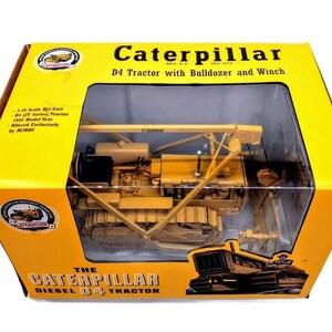 1/16 Caterpillar Cat D4 2T LeTourneau Blade Winch - SpecCast Scale #CUST1432